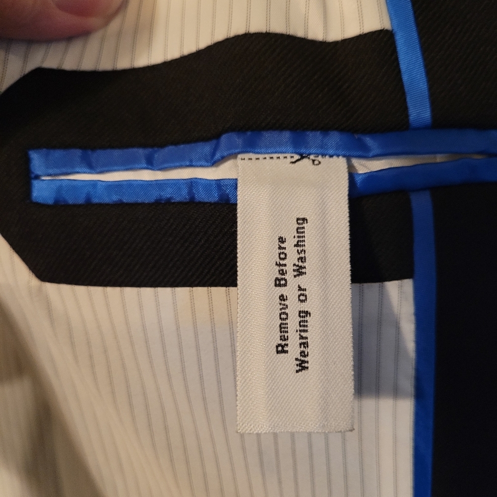 J. Crew Regent black wool blend blazer - 10.           O52 - Picture 6 of 7